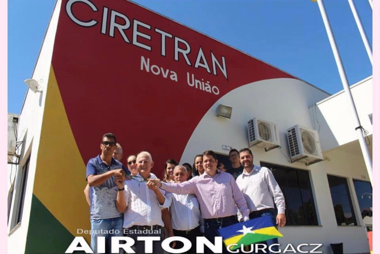 Airton Pedro Gurgacz na direção-geral do DETRAN-RO