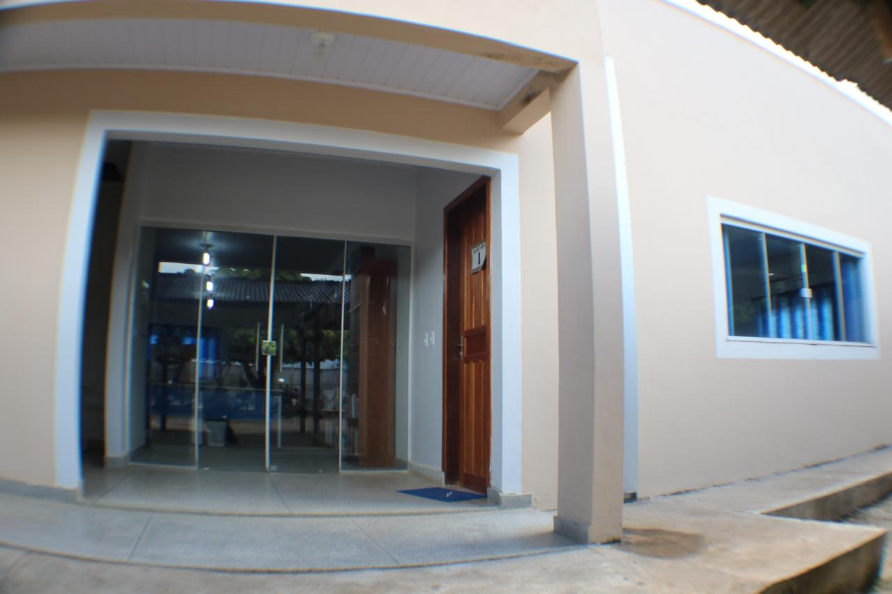 Entrada principal da Biblioteca